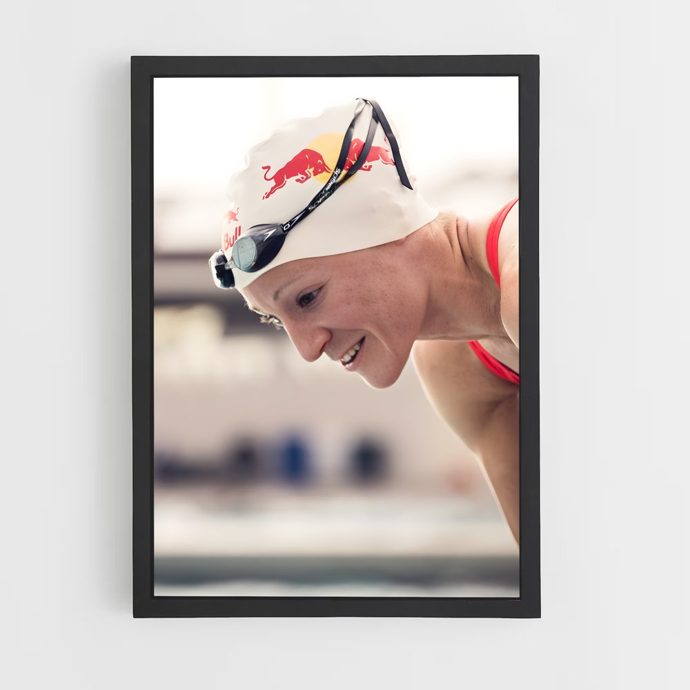 Poster L'Élégance Aquatique – affiche Athlétisme (vue 2)